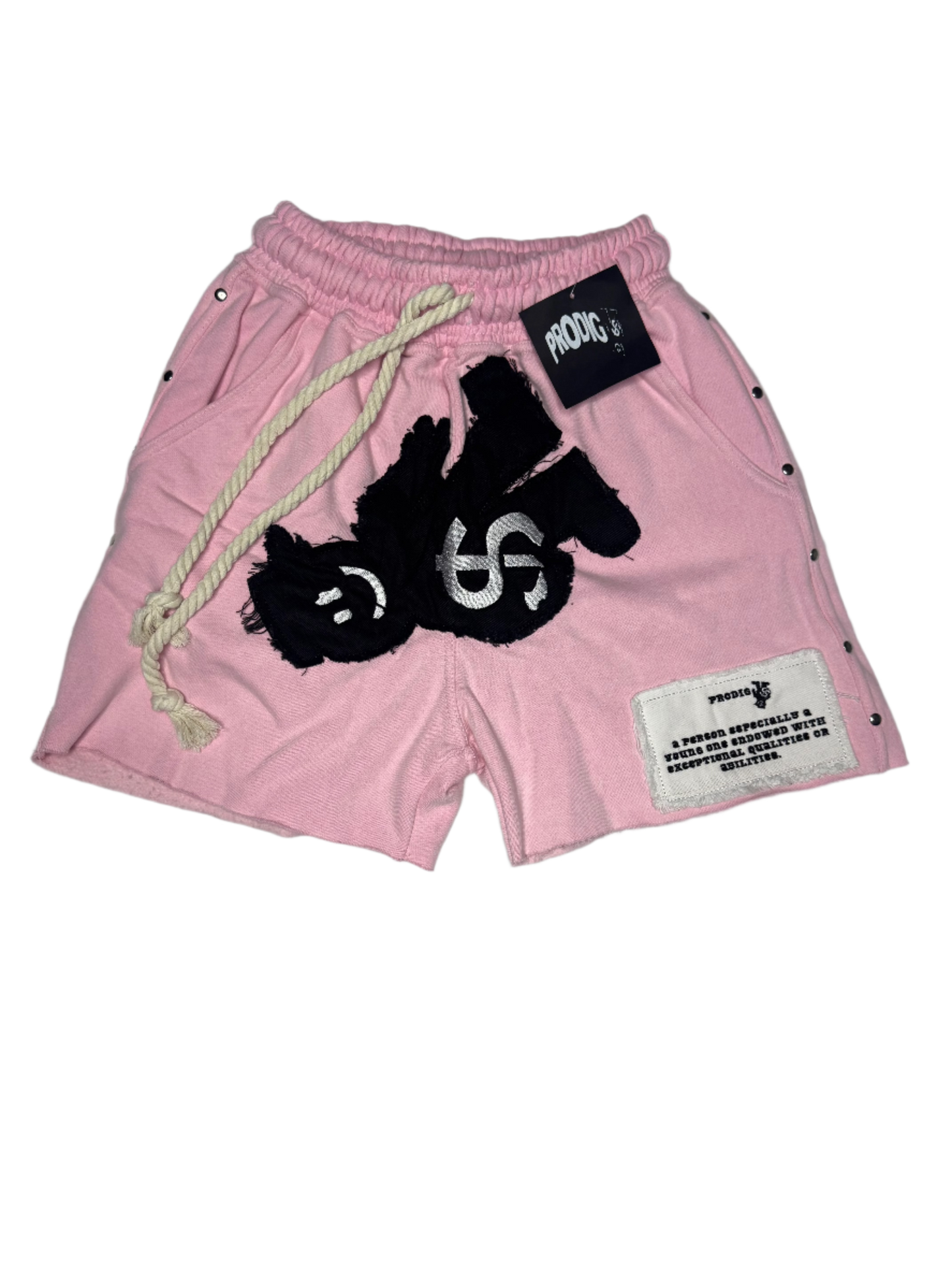 LIGHT PINK PRODIGY MAN PATCH SPRING SHORTS